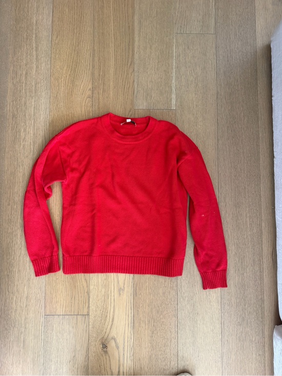 Something Navy Sweaters - Red Crewneck Women's Sweater Something Navy